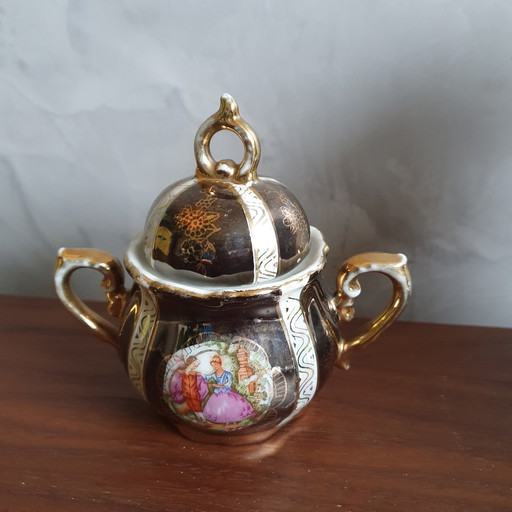 Mug Set 70s Copper Color 9-Piece