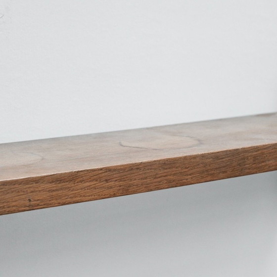 Image 1 of Mensola vintage in rovere di Guillerme et Chambron, Francia 1960