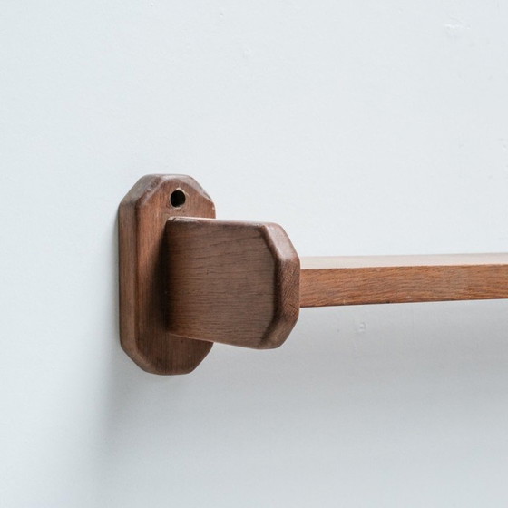 Image 1 of Mensola vintage in rovere di Guillerme et Chambron, Francia 1960