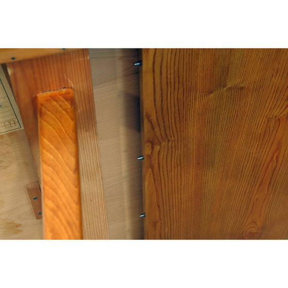 Image 1 of Vintage folding dining table in ash and beech by František Jirák for Tatra nábytok, Czechoslovakia 1970