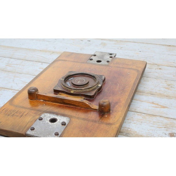 Image 1 of Arte murale vintage in legno misto, 1960