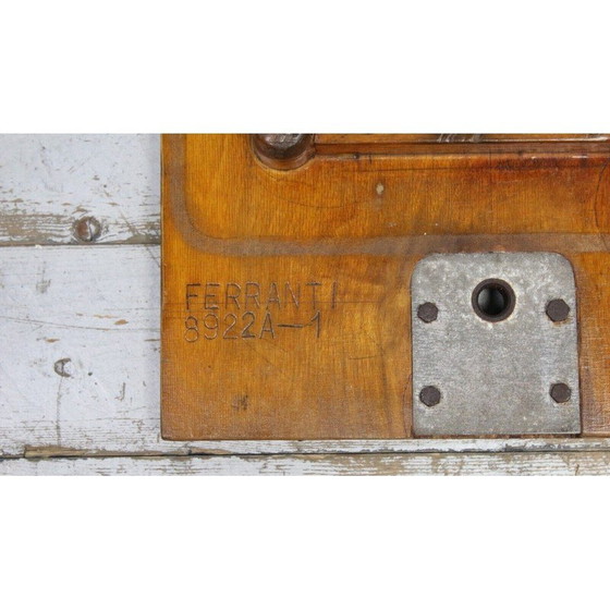 Image 1 of Arte murale vintage in legno misto, 1960