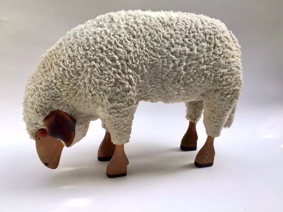 Image 1 of Hanns Peter Krafft Sheep Ottoman