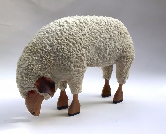 Image 1 of Hanns Peter Krafft Sheep Ottoman