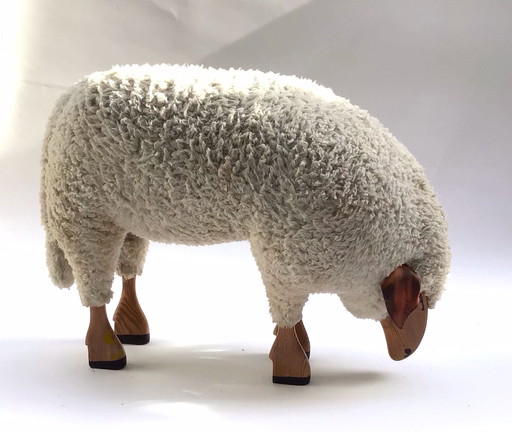 Hanns Peter Krafft Sheep Ottoman