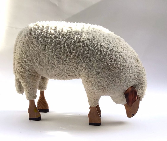 Image 1 of Hanns Peter Krafft Sheep Ottoman