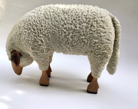 Image 1 of Hanns Peter Krafft Sheep Ottoman