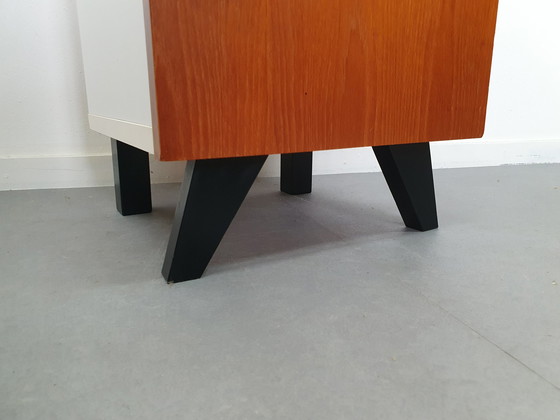 Image 1 of Nightstand teak. Mid-Century hall cabinet/cabinet.