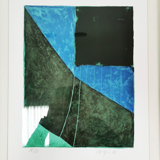 Image 1 of Vintage abstract graphics by Edgar Hofschen, 1992