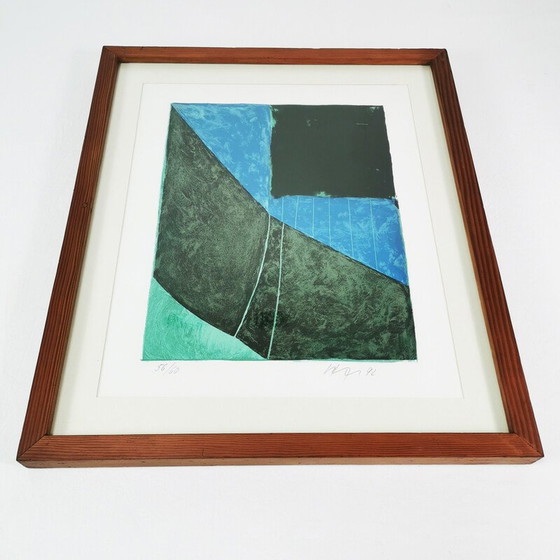 Image 1 of Vintage abstract graphics by Edgar Hofschen, 1992