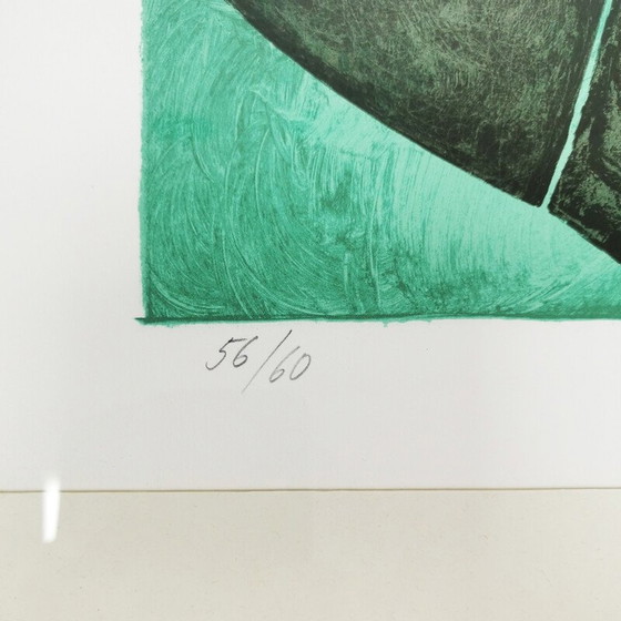 Image 1 of Vintage abstract graphics by Edgar Hofschen, 1992