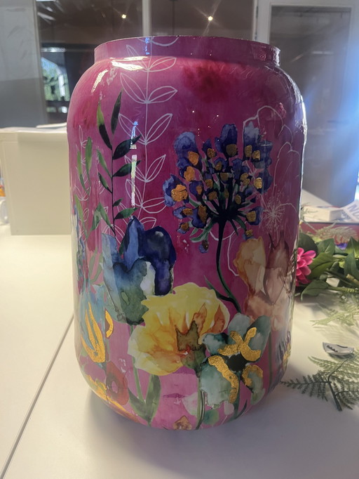 Vase à fleurs vintage