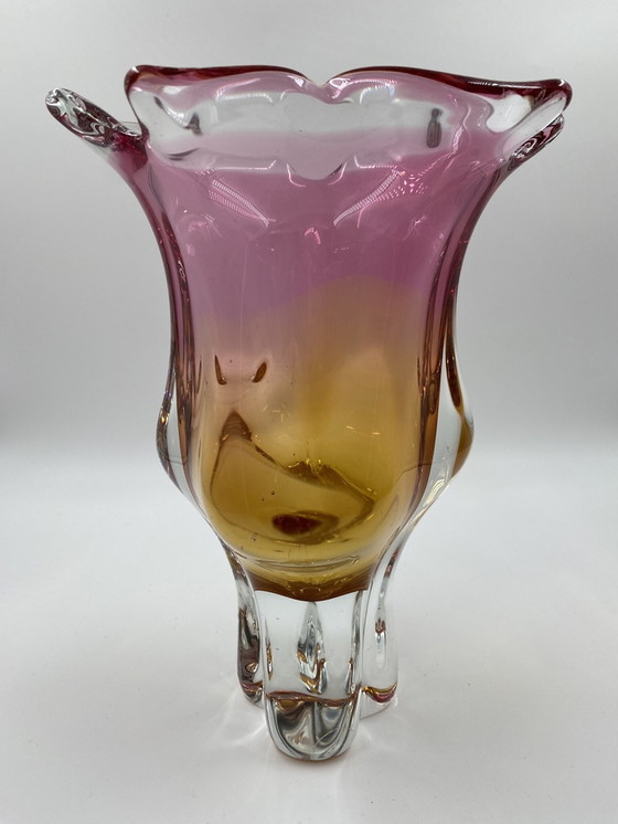 Image 1 of Josef Hospodka vase -Chribska glassworks- Czech Republic