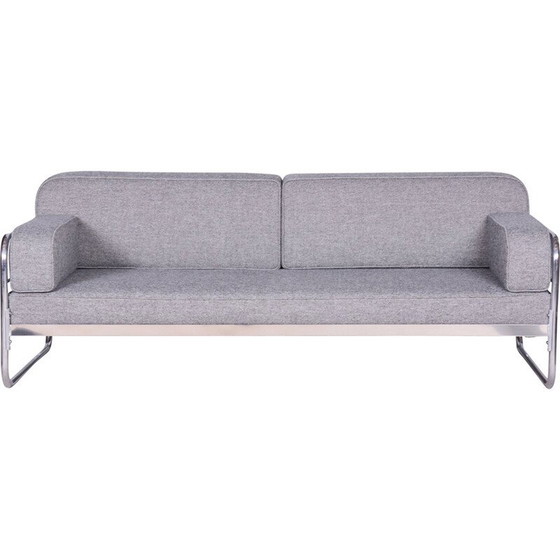 Image 1 of Vintage Bauhaus sofa by Hynek Gottwald, Czech 1930s