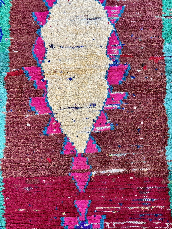 Image 1 of Traditional Moroccan Berber Handmade Cotton Rug