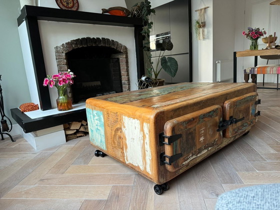 Image 1 of Mango Wood Coffee Table