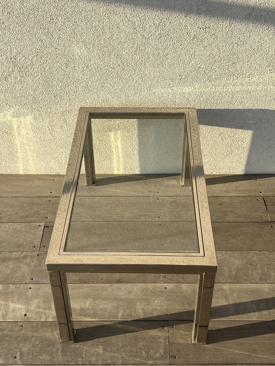 Image 1 of 2x Chrome Side Tables