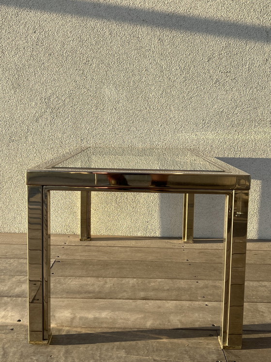 Image 1 of 2x Chrome Side Tables