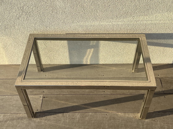 Image 1 of 2x Chrome Side Tables