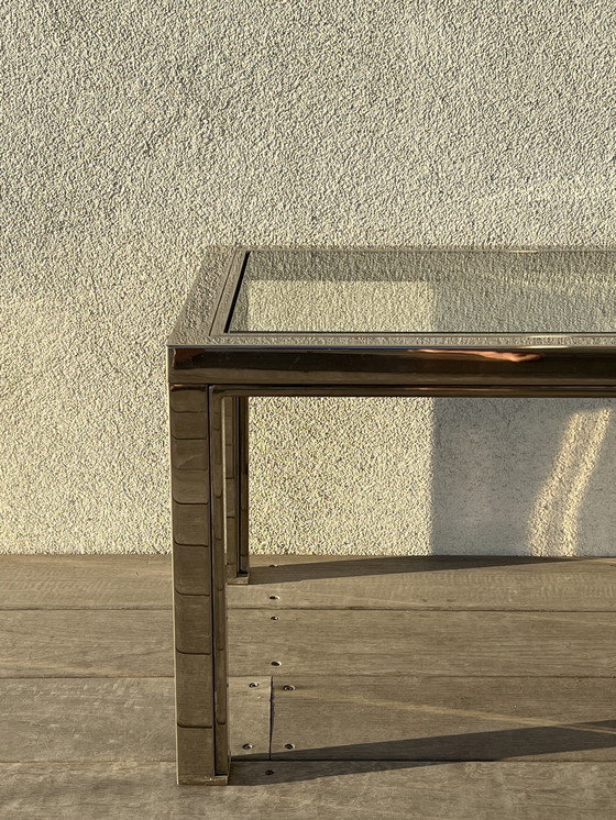 Image 1 of 2x Chrome Side Tables