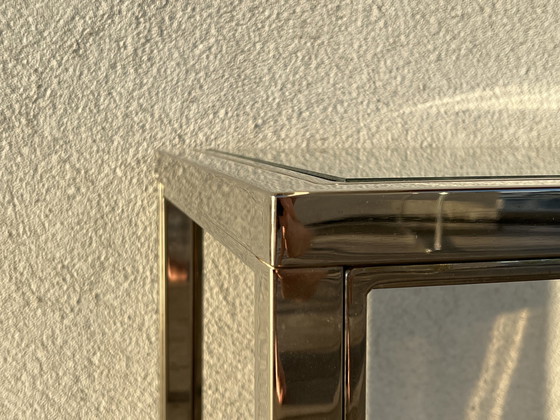 Image 1 of 2x Chrome Side Tables