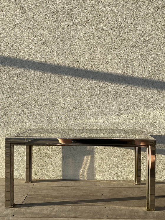 Image 1 of 2x Chrome Side Tables