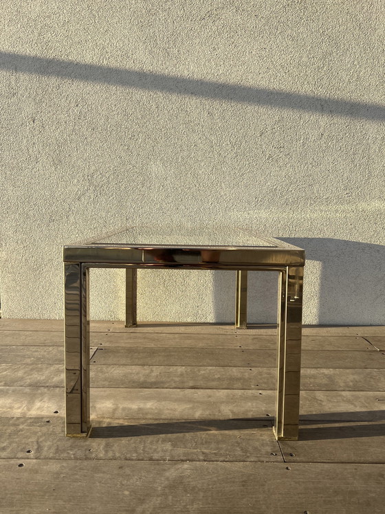 Image 1 of 2x Chrome Side Tables