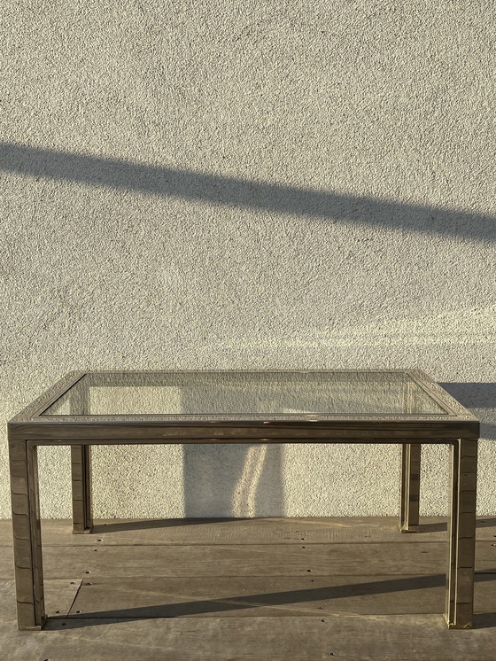 Image 1 of 2x Chrome Side Tables