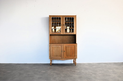 Brutalist Danish Display Cabinet