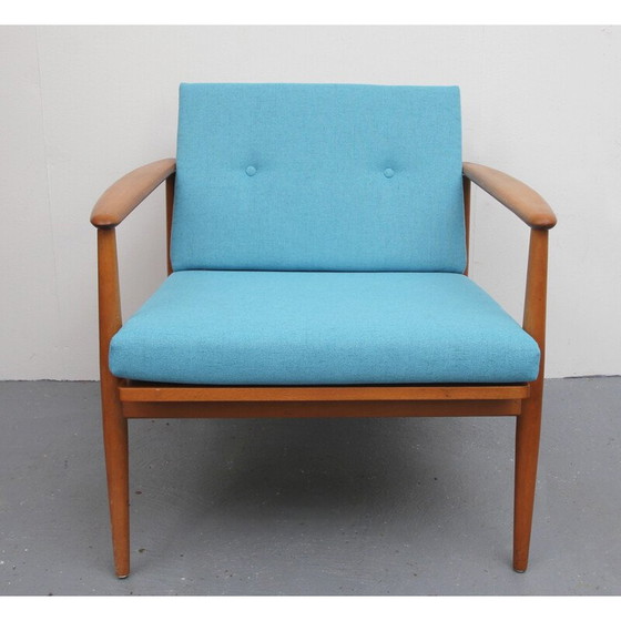 Image 1 of Poltrona vintage tedesca azzurra - anni '60