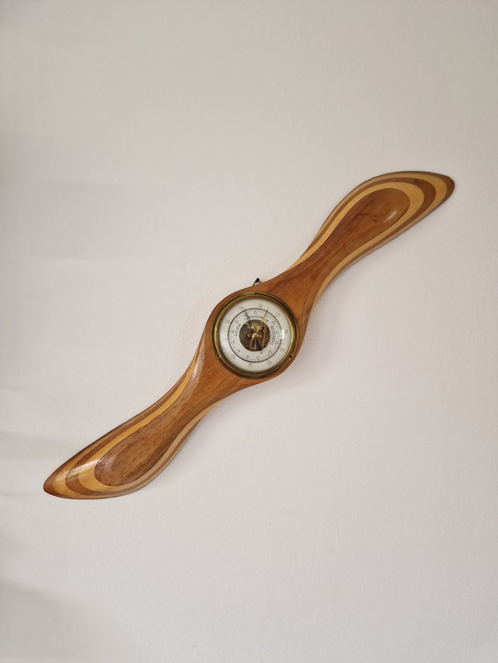 Image 1 of Baromètre vintage à hélice des années 50