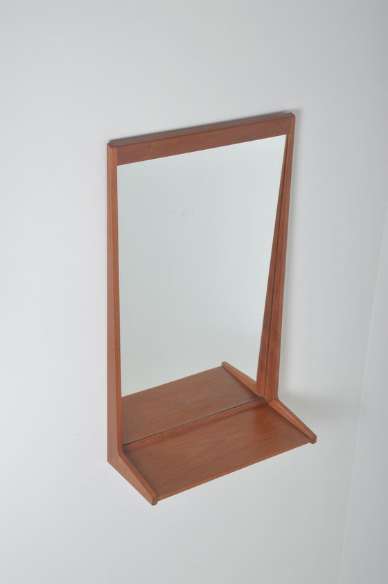 Image 1 of Mirror No. 180 Designed By Kai Kristiansen For Aksel Kjersgaard, 1950s