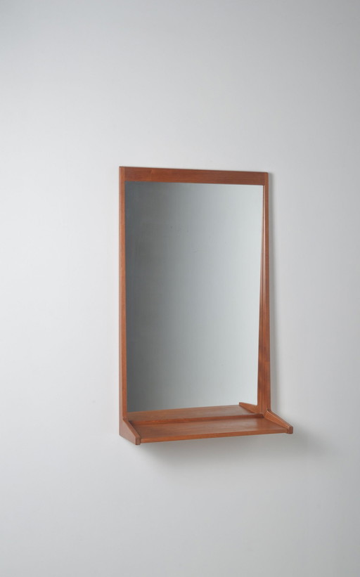 Mirror No. 180 Designed By Kai Kristiansen For Aksel Kjersgaard, 1950s