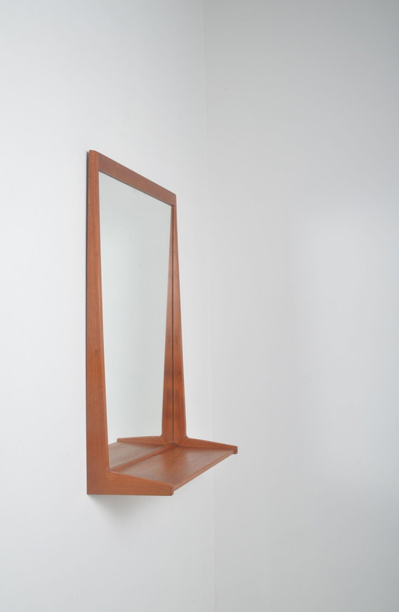 Image 1 of Mirror No. 180 Designed By Kai Kristiansen For Aksel Kjersgaard, 1950s