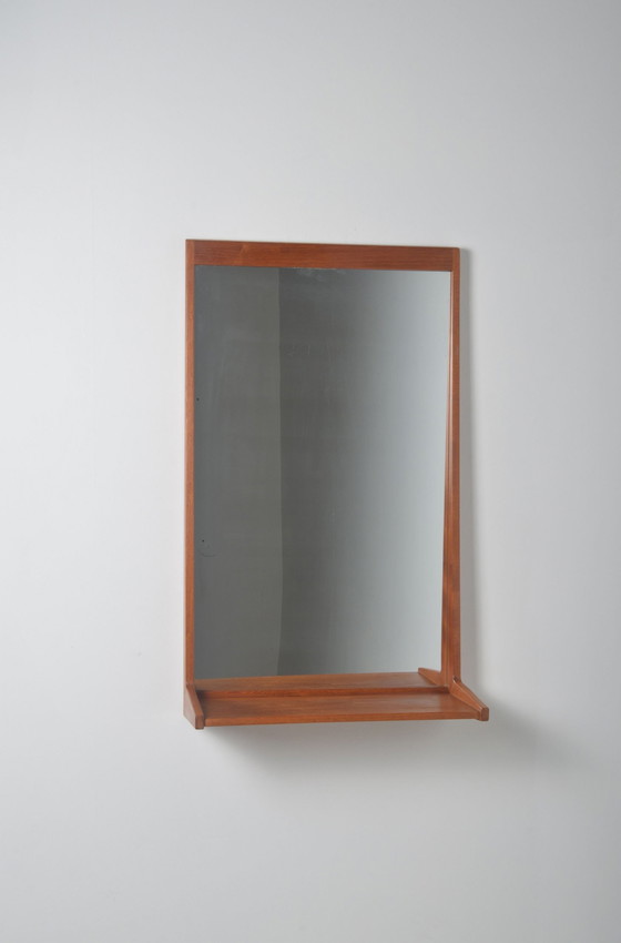 Image 1 of Mirror No. 180 Designed By Kai Kristiansen For Aksel Kjersgaard, 1950s