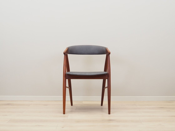 Image 1 of Set Of Four Teak Chairs, Danish Design, 1960S, Designer: Ejner Larsen & Aksel Bender Madsen