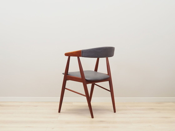 Image 1 of Set Of Four Teak Chairs, Danish Design, 1960S, Designer: Ejner Larsen & Aksel Bender Madsen