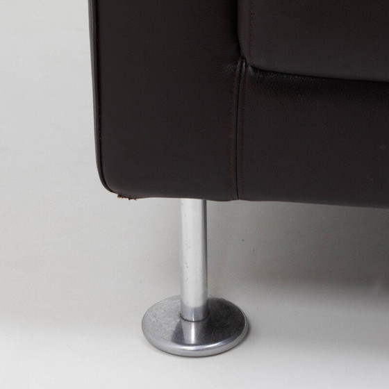Image 1 of Pair of vintage leather chairs "Park" by Jasper Morrison for Vitra, 2004