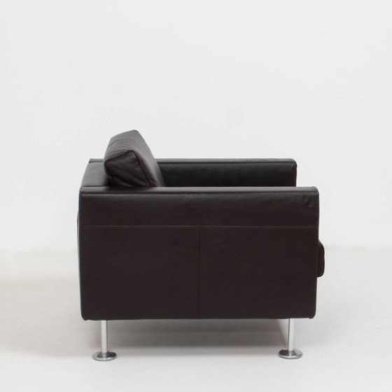 Image 1 of Pair of vintage leather chairs "Park" by Jasper Morrison for Vitra, 2004