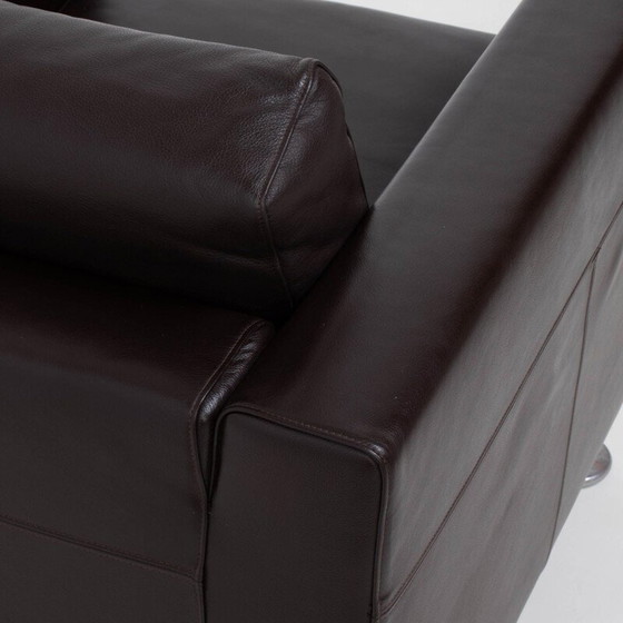 Image 1 of Pair of vintage leather chairs "Park" by Jasper Morrison for Vitra, 2004