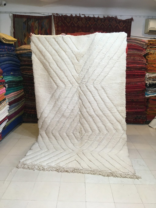 Beni Ouarain Berber Carpet 257 X 159 Cm