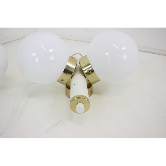 Image 1 of Pair of mid-century wall lamps by Instala Jilove, Czechoslovakia 1970s