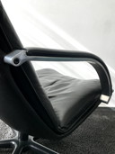 Geoffrey Harcourt for Artifort Model F141 swivel armchair with footstool