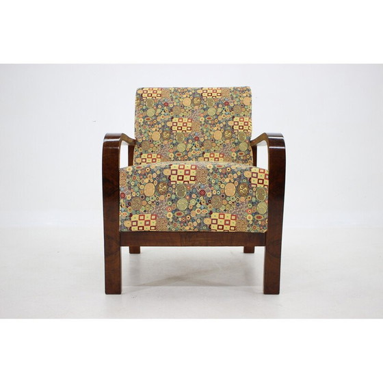 Image 1 of Vintage Art Deco armchair, Czechoslovakia 1930s