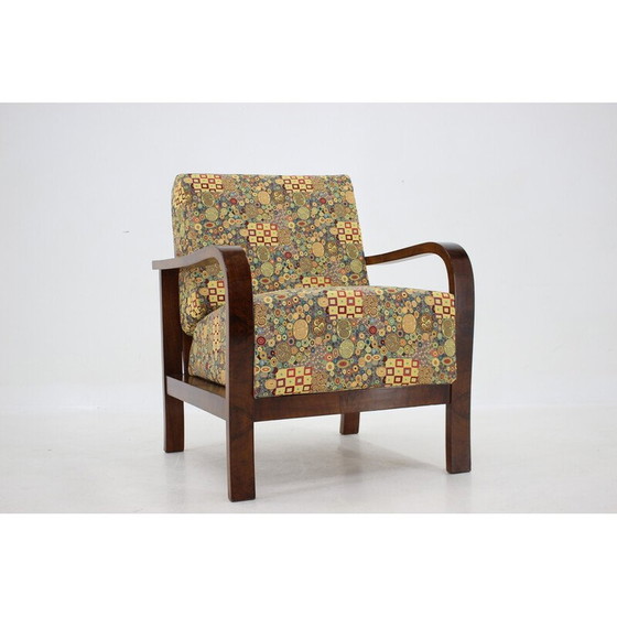 Image 1 of Vintage Art Deco armchair, Czechoslovakia 1930s
