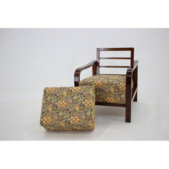 Image 1 of Vintage Art Deco armchair, Czechoslovakia 1930s