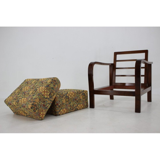 Image 1 of Vintage Art Deco armchair, Czechoslovakia 1930s
