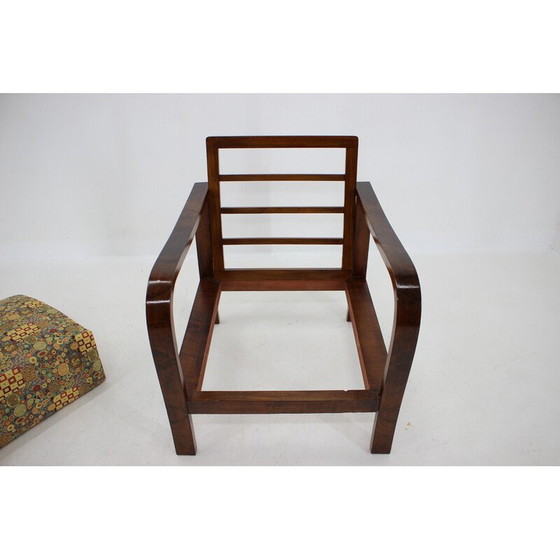 Image 1 of Vintage Art Deco armchair, Czechoslovakia 1930s