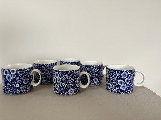 Blue Calico Burleigh Espresso Cups