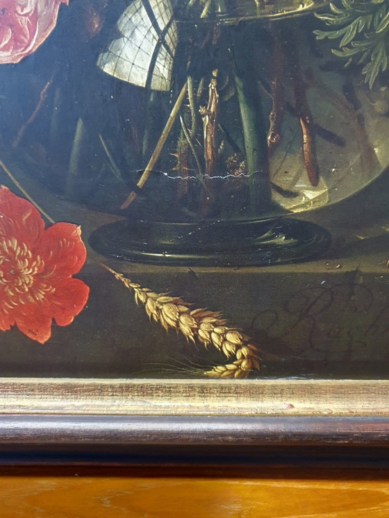 Image 1 of 1875 Repro Dutch Masters With Frame